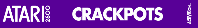 Crackpots logo for Atari 2600